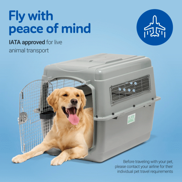 Petmate Sky Kennel 48 Pulgadas - IATA Kennel hasta 125 lb
