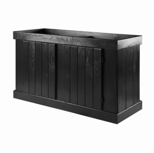 AQE STAND TRENDS NATURALBLK 48X18 Soporte Aqueon para Peceras con Almacenamiento Interior