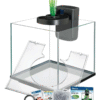 Aqueon Aqua Springs Kit de Acuario 8.8 gal – Estilo Moderno con Luz LED y Filtración Silenciosa