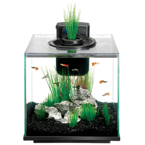 Aqueon Aqua Springs Kit de Acuario 8.8 gal – Estilo Moderno con Luz LED y Filtración Silenciosa