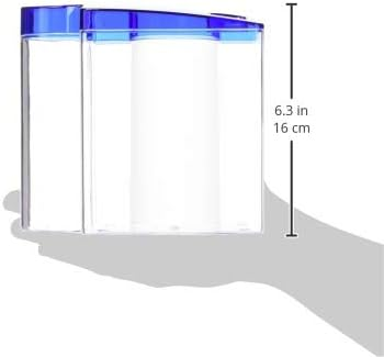 Acuario Aqueon para Peleador con Forma de Puzzle Azul