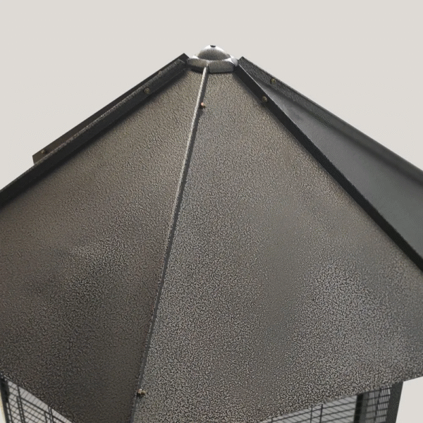 Jaula Para Aves Grande Pet Pioneer Hexagonal 2 Jaula para Aves Grande Pets Pioneer – Hexagonal de 183 cm con Ruedas y Techo Protector