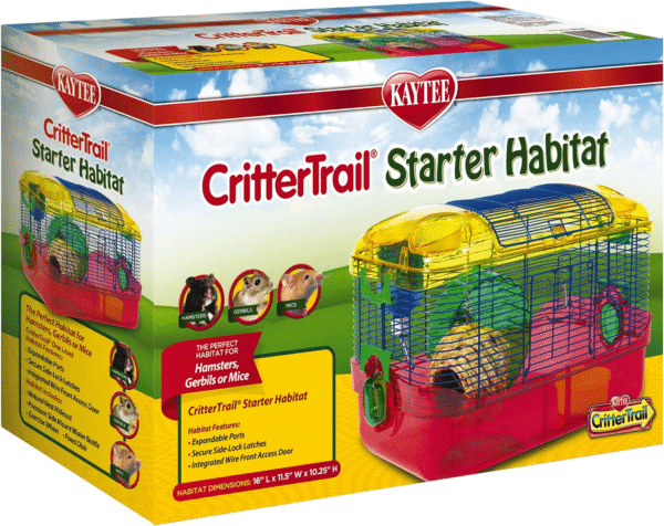 Kaytee CritterTrail S – Kit de Hábitat para Roedores Pequeños