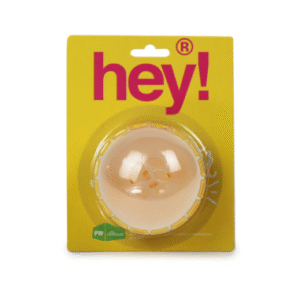 HEY! Pelota Dispensadora de Premios para Gatos – Con Plumas y Sonido, 8,5 cm