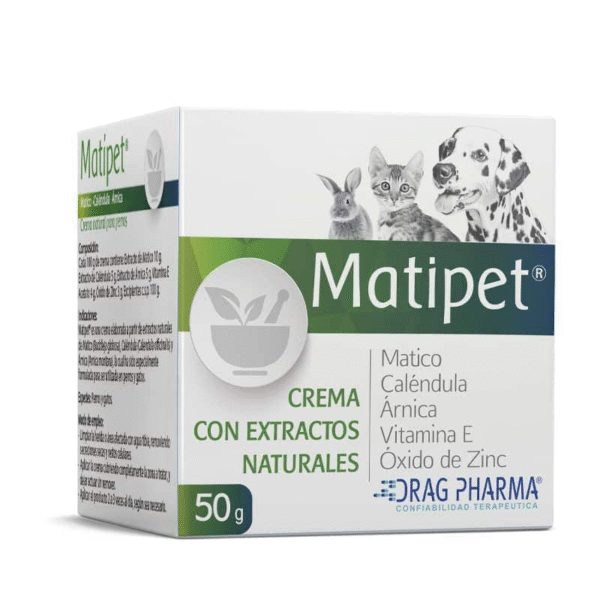 Matipet® Crema Matipet® Crema – Cicatrizante Natural con Matico, Caléndula y Árnica para Mascotas