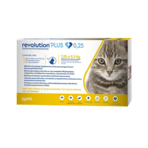 Pipeta Revolution Plus para Gatos – Control de Parásitos Internos y Externos